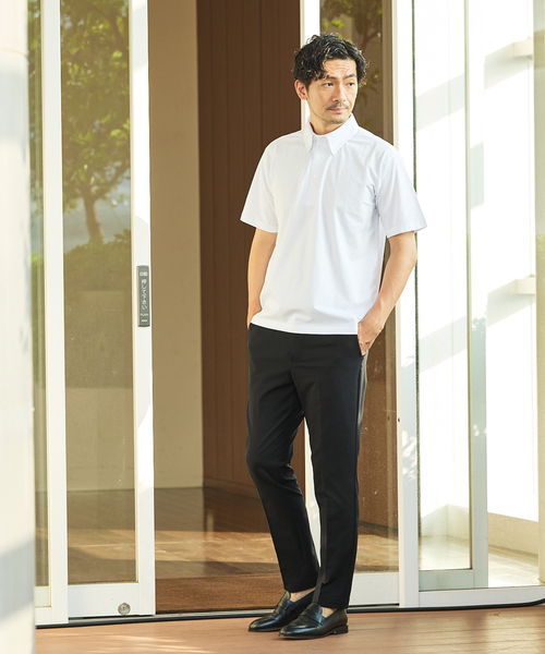 【セットアップ対応/SOLOTEX】マルチファンクション 2WAYストレッチ スラックス パンツ（スラックス）｜ABAHOUSE GRAY（アバハウスグレイ）