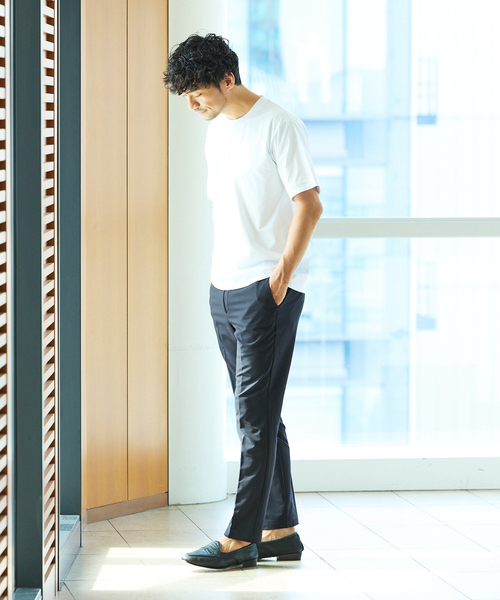 【セットアップ対応/SOLOTEX】マルチファンクション 2WAYストレッチ スラックス パンツ（スラックス）｜ABAHOUSE GRAY（アバハウスグレイ）