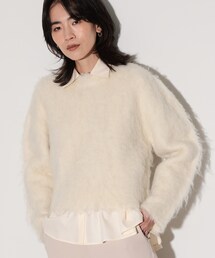 GALLEST | ウェーブシャギーニット(ニット/セーター)