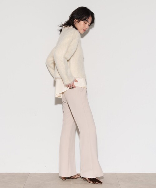 GALLEST（ギャレスト）の「◆ウェーブシャギーニット（ニット/セーター・レディース・ブルーグリーン/チャコールグレー/オフホワイト/イエロー系その他・38）」の15枚目の写真