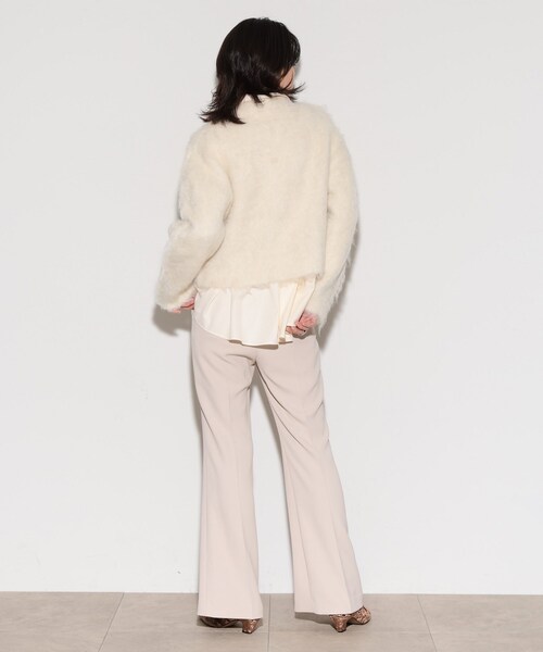 GALLEST（ギャレスト）の「◆ウェーブシャギーニット（ニット/セーター・レディース・ブルーグリーン/チャコールグレー/オフホワイト/イエロー系その他・38）」の16枚目の写真