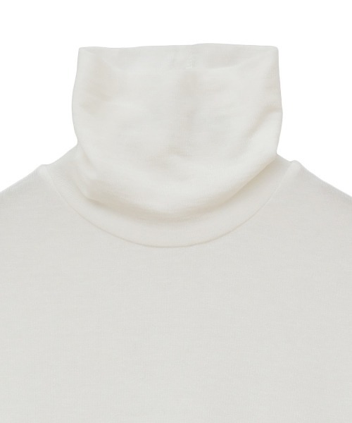 CLANE（クラネ）の「CLANE COMFORTABLE TURTLE TOPS 15105-1272（その他トップス・レディース・ホワイト/ベージュ/ブラック・1/2）」の20枚目の写真