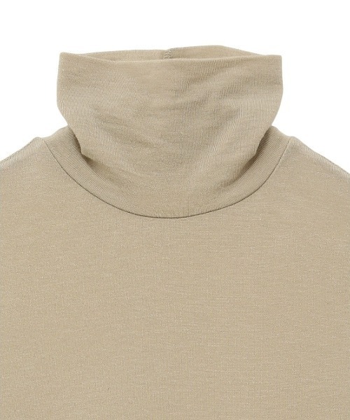 CLANE（クラネ）の「CLANE COMFORTABLE TURTLE TOPS 15105-1272（その他トップス・レディース・ホワイト/ベージュ/ブラック・1/2）」の5枚目の写真