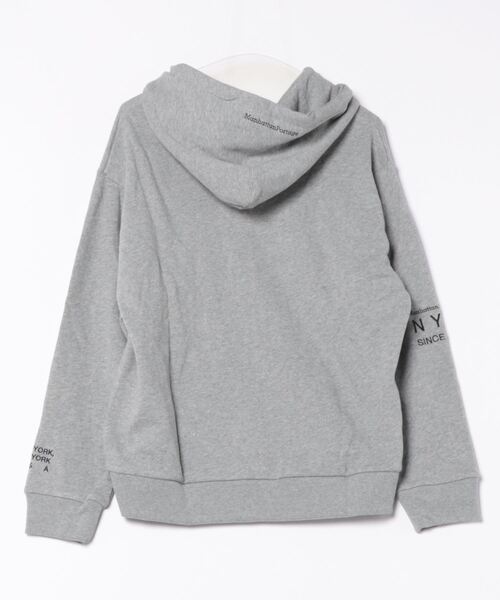 Manhattan Portage(マンハッタンポーテージ)の「Sweat Parka(パーカー・メンズ・ヘザーグレー/ブラック・LARGE/MEDIUM/X-LARGE/SMALL)」の12枚目の写真