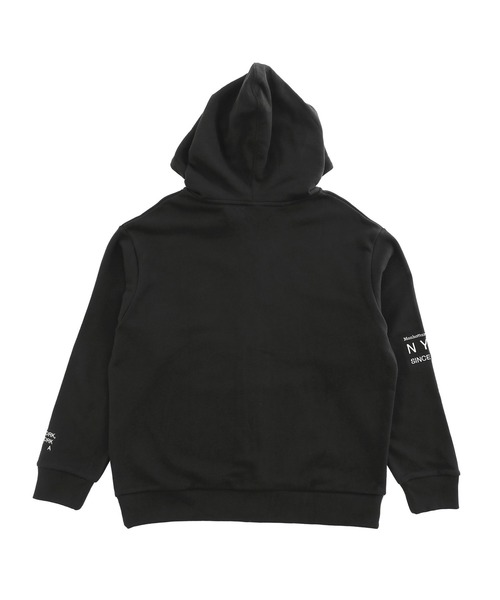 Manhattan Portage(マンハッタンポーテージ)の「Sweat Parka(パーカー・メンズ・ヘザーグレー/ブラック・LARGE/MEDIUM/X-LARGE/SMALL)」の5枚目の写真