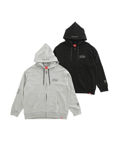 Manhattan Portage(マンハッタンポーテージ)の「Sweat Parka(パーカー・メンズ・ヘザーグレー/ブラック・LARGE/MEDIUM/X-LARGE/SMALL)」の9枚目の写真