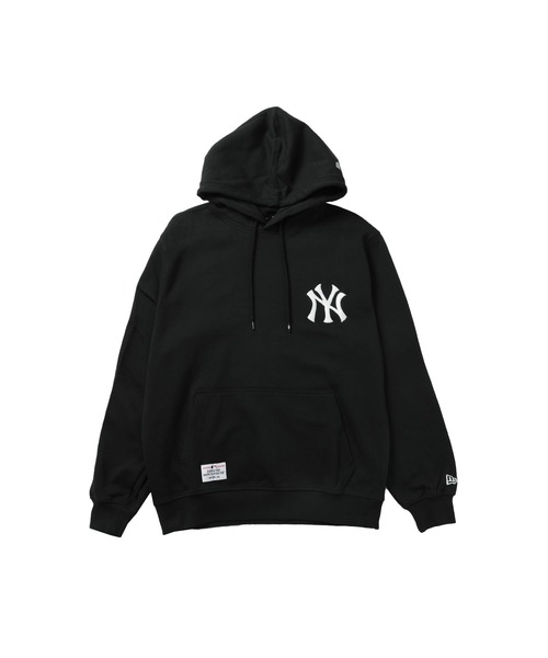 MSG(エムエスジー)の「NEWERA 【日本未発売・WEB限定】 MLBニューヨークヤンキース スリーブパッチプルパーカー(パーカー・メンズ・ブラック・L/M/XL/S)」の11枚目の写真