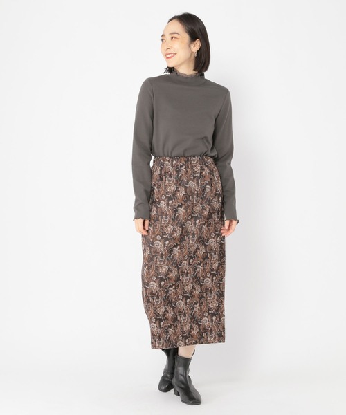 studio CLIP（スタディオクリップ）の「【3シーズンシリーズ】アソートレイヤードネックプルオーバー（Tシャツ/カットソー・レディース・ライトベージュ/オフホワイト/ブラック/ライトブルー/ベージュ/ライトグレー/ホワイト/スモーク・MEDIUM/XXX-LARGE/X-LARGE/LARGE/XX-LARGE）」の19枚目の写真