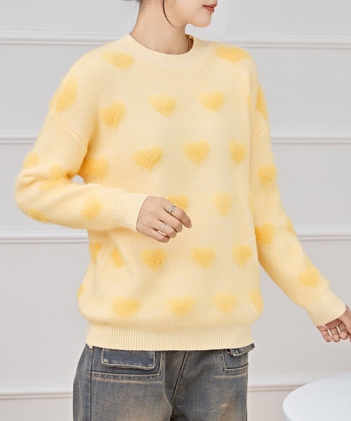 【ビックホースロゴ】美品　バーバリーズ　薄手ニットL　ウール　イエロー 楽天市場】【半額クーポン対象】ジャガード柄 バルキーニット