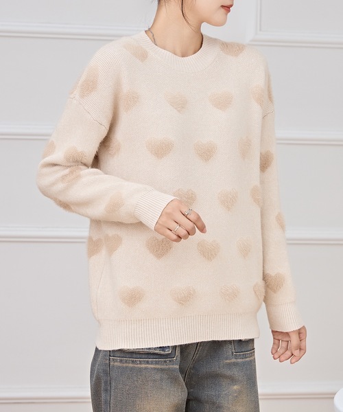 SOV ハート ニット OBLI SOV ハート ニット OBLI