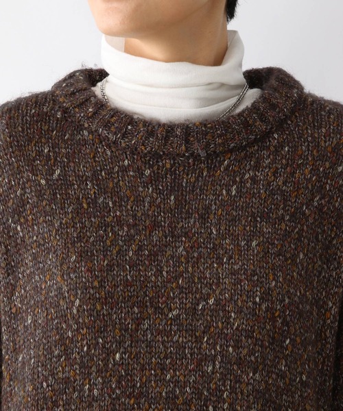 LEPSIM（レプシィム）の「3ゲージラメMIXプルオーバー　137540（ニット/セーター・レディース・ブラック/ブルー・FREE）」の10枚目の写真