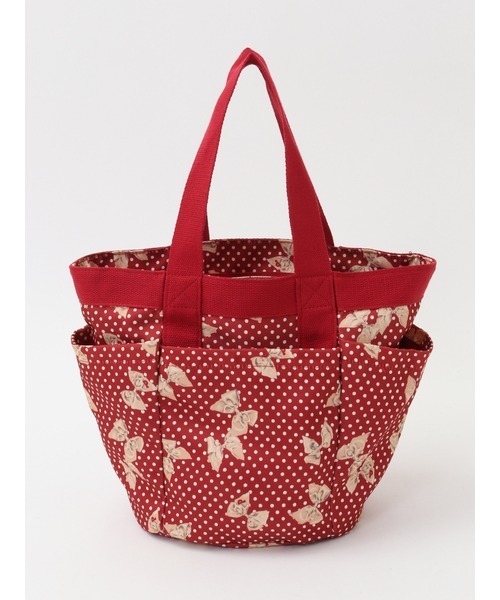 ピンクハウス　水玉リボンプリント　ブラック　ウエストバッグ　ボディバッグ ピンクハウス 水玉リボンプリント ブラック ウエストバッグ