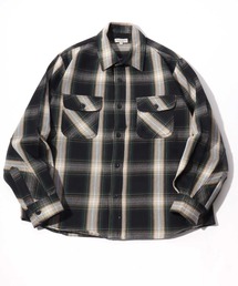 Toucan Surfing（トゥーカンサーフィン）の「2025AW TOUCAN SURFING/トゥーカンサーフィン オーバーサイズ ヘビーウェイト ネルチェックワークシャツ（シャツ/ブラウス）」