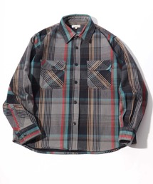 Toucan Surfing（トゥーカンサーフィン）の「2025AW TOUCAN SURFING/トゥーカンサーフィン オーバーサイズ ヘビーウェイト ネルチェックワークシャツ（シャツ/ブラウス）」