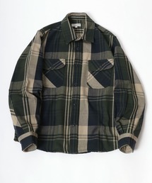 Toucan Surfing（トゥーカンサーフィン）の「2025AW TOUCAN SURFING/トゥーカンサーフィン オーバーサイズ ヘビーウェイト ネルチェックワークシャツ（シャツ/ブラウス）」