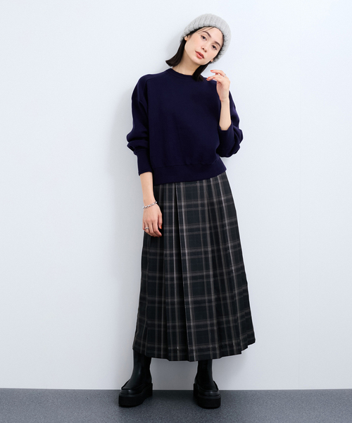 FRATELLI TALLI（フラテリタリ）の「【FRATELLI TALLI/フラテリータリー】モヘヤニットキャップ（ニットキャップ/ビーニー・レディース・ライトグレー/ブラック/ブルー系その他・FREE）」の6枚目の写真