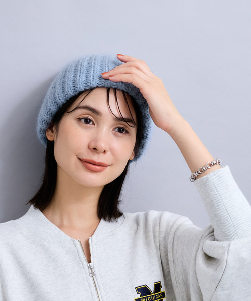 FRATELLI TALLI/フラテリータリー】モヘヤニットキャップ（ニット