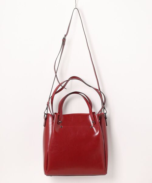NiiNa(ニーナ)の「【NiiNa】【高品質牛革】2wayソフトレザーワンハンドルバッグ(ハンドバッグ・レディース・ホワイト/ブラック/ダークブラウン/ブラウン/グリーン/ブルー/レッド・FREE)」の8枚目の写真