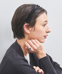 【新品未着用】ユナイテッドアローズ　フラワービジュー ヘアバンド UNITED ARROWS｜フラワービジュー ヘッドバンド | Rakuten