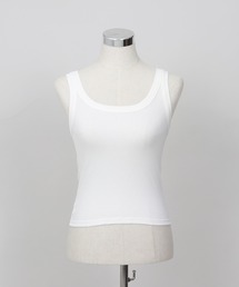 relac（レーラック）の「リブタンクトップ カップなし（タンクトップ）」