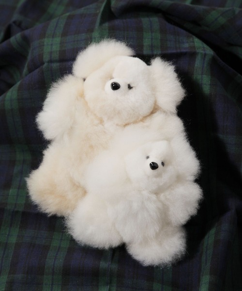 daily CLIP】アルパカテディベアM（インテリア雑貨）｜studio