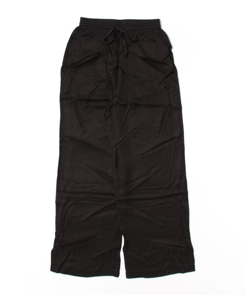DECADE CLASSIC（ディケイド クラシック）の「【DECADE CLASSIC】ゴム付きワイドパンツ（その他パンツ・レディース・チョコ/シャンパン/ブラック・SMALL/MEDIUM/LARGE）」の2枚目の写真
