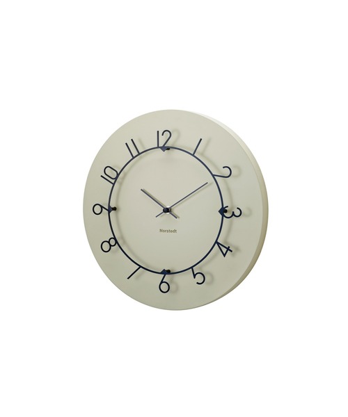 journal standard Furniture （ジャーナルスタンダードファニチャー）の「★Luu wall clock　掛け時計（置時計・レディース・ベージュ/ネイビー・FREE）」の3枚目の写真
