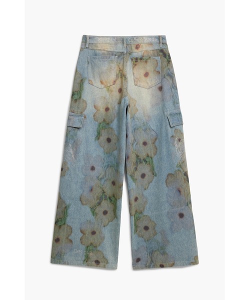 Desigual（デシグアル）の「【Desigual×Collina Strada】GLENDALECOLLINA ストリートカーゴデニム（デニムパンツ・レディース・ブルー・L/M/XL）」の3枚目の写真