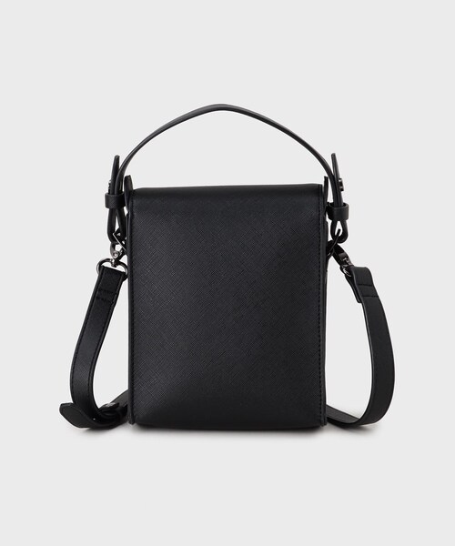 THE SHOP TK (ザ ショップ ティーケー )の「◆ショルダーベルト付きミニハンドルバッグ 2WAY/ユニセックス(ショルダーバッグ・メンズ・ブラック/ブラック系5・00)」の5枚目の写真