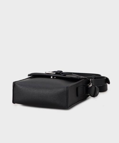 THE SHOP TK (ザ ショップ ティーケー )の「◆ショルダーベルト付きミニハンドルバッグ 2WAY/ユニセックス(ショルダーバッグ・メンズ・ブラック/ブラック系5・00)」の6枚目の写真
