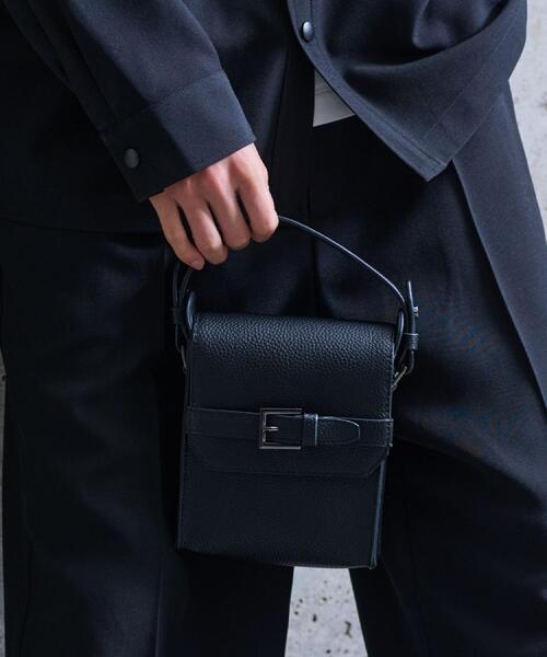 THE SHOP TK (ザ ショップ ティーケー )の「◆ショルダーベルト付きミニハンドルバッグ 2WAY/ユニセックス(ショルダーバッグ・メンズ・ブラック/ブラック系5・00)」の18枚目の写真