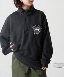 RED CAP GIRL 裏毛　RCG胸刺繍　HALFZIP