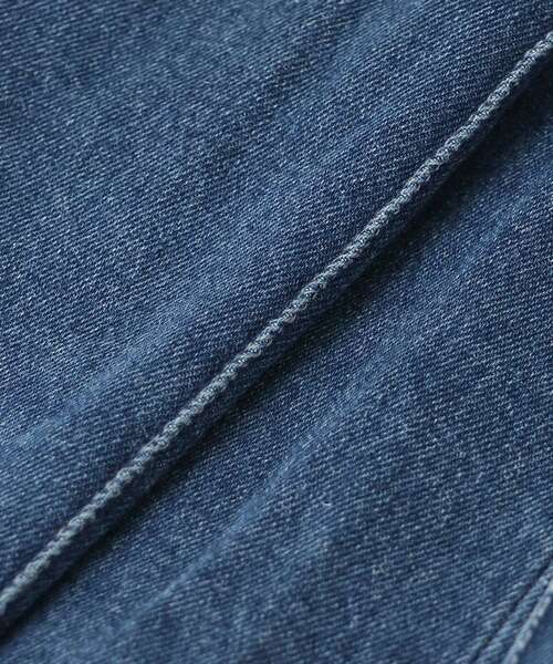 MAJESTIC LEGON（マジェスティックレゴン）の「ベルト付きデニムミニワンピース（ワンピース・レディース・ブルー/サックスブルー・MEDIUM）」の10枚目の写真