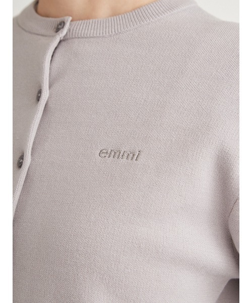 emmi(エミ)の「emmiロゴアンサンブルニットトップス(ニット/セーター・レディース・ブラック/ホワイト/レッド/グレー・FREE)」の15枚目の写真