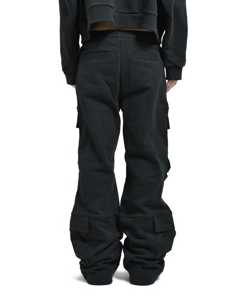 entire studios(エンタイアスタジオ)の「UTILITY SWEATS(スウェットパンツ・メンズ・ブラック系その他/ブラック系その他2・L/M/XS/S)」の4枚目の写真