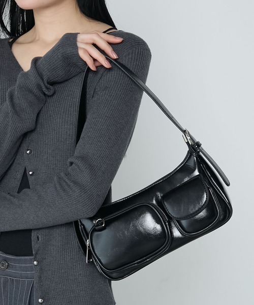 ショルダーバッグ・ポシェット masmarulez Leather 2way shirring hobo bag Black 5012114288 Amazon.co.jp: [Freneci] ショルダーバッグ、ハンドバッグ Y2K