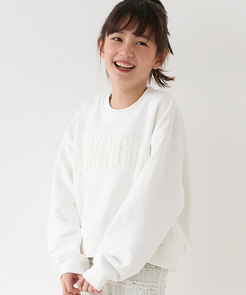 楽天市場】ロゴ刺繡 ビッグスウェット レディース トップス