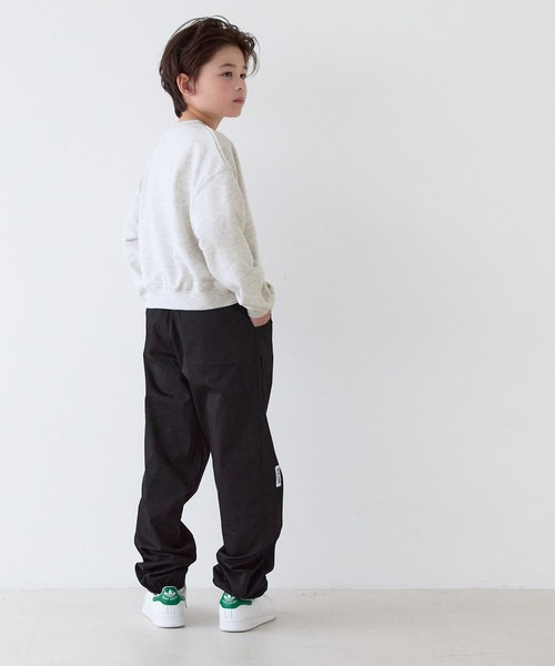 coca(coca)(コカ)の「キッズ 親子お揃いヘビーウェイト刺繍スウェットトップス(スウェット・キッズ・グレー/チャコール/ライトグレー/ホワイト・150/140/130/120)」の15枚目の写真