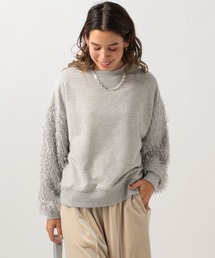 BAYFLOW | フェザースリーブプルオーバー(スウェット)