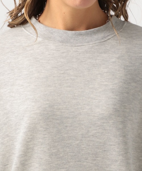 BAYFLOW(ベイフロー)の「フェザースリーブプルオーバー(スウェット・レディース・ブラック/グレー・FREE)」の4枚目の写真