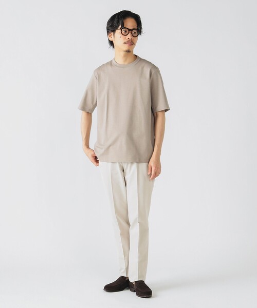 BEAMS HEART(ビームスハート)の「【速乾】ドレスポンチ クルーネック Tシャツ(Tシャツ/カットソー・メンズ・ベージュ/ネイビー/ホワイト/ブラック・MEDIUM/LARGE/X-LARGE/SMALL)」の13枚目の写真