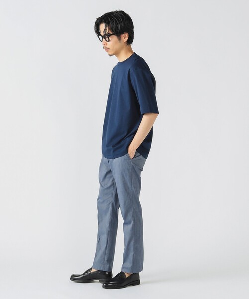 BEAMS HEART(ビームスハート)の「【速乾】ドレスポンチ クルーネック Tシャツ(Tシャツ/カットソー・メンズ・ベージュ/ネイビー/ホワイト/ブラック・MEDIUM/LARGE/X-LARGE/SMALL)」の16枚目の写真
