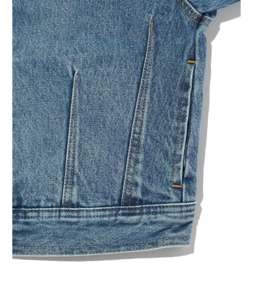 Levi's(リーバイス)の「Levi's/リーバイス ダート トラッカージャケット ミディアムインディゴ(デニムジャケット・レディース・インディゴブルー・XS/S/M)」の6枚目の写真