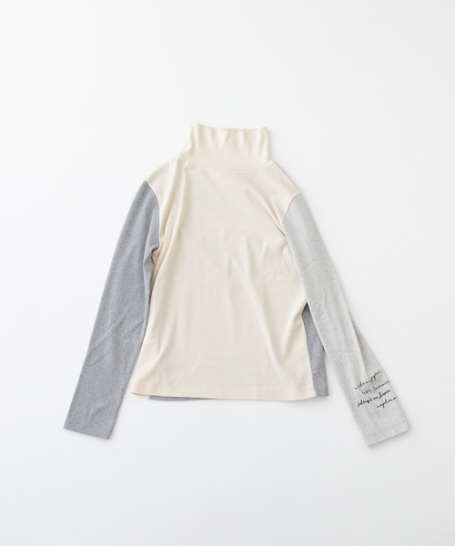 nop de nod(ノップドゥノッド)の「フライスmiscタートルプルオーバー(Tシャツ/カットソー・レディース・キナリ/ネイビー・M)」の19枚目の写真