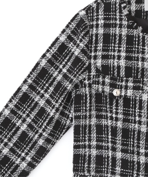 JILL STUART ツイード　ジャケット JILL by STUART ジャケット テーラードジャケット ファンシー