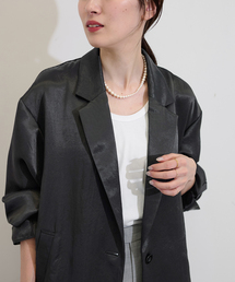 FRAMeWORK | サテンジャケット(テーラードジャケット)