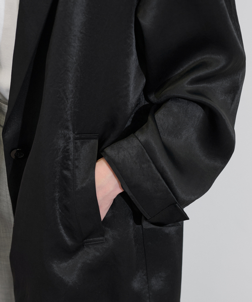 FRAMeWORK(フレームワーク)の「サテンジャケット(テーラードジャケット・レディース・ブラック・FREE)」の15枚目の写真