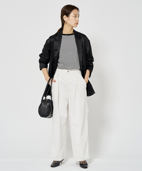 FRAMeWORK(フレームワーク)の「サテンジャケット(テーラードジャケット・レディース・ブラック・FREE)」の16枚目の写真