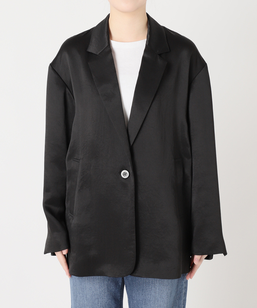 FRAMeWORK(フレームワーク)の「サテンジャケット(テーラードジャケット・レディース・ブラック・FREE)」の20枚目の写真