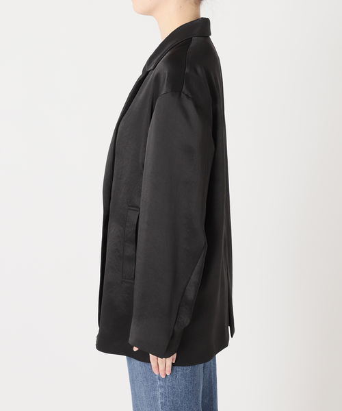 FRAMeWORK(フレームワーク)の「サテンジャケット(テーラードジャケット・レディース・ブラック・FREE)」の21枚目の写真